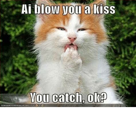 blowing kiss meme